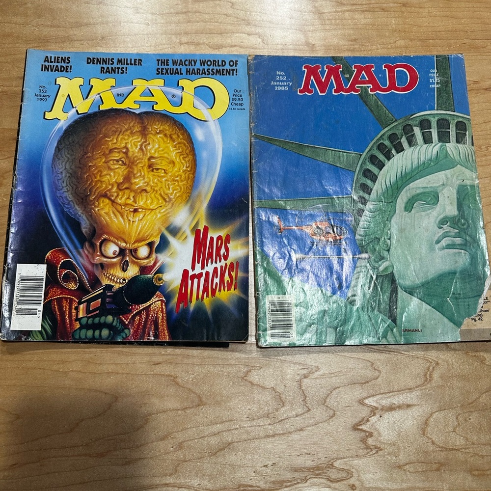 2 Mad Magazines